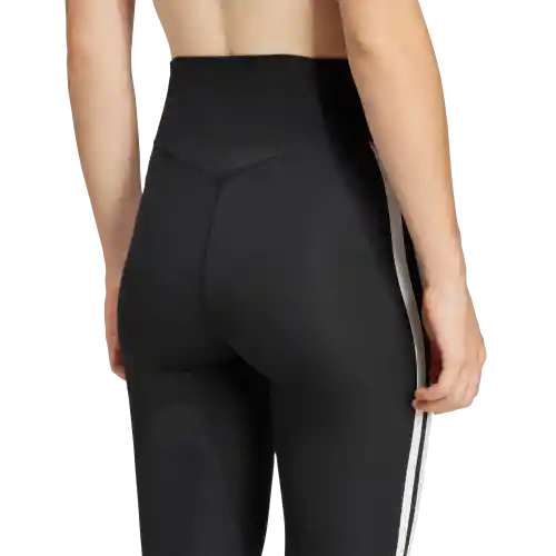Adidas Licra Opt Ess 3S L Entrenamiento de Mujer Negro Talla S