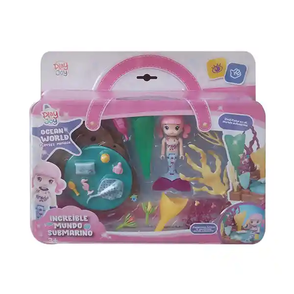 Play And Joy Set Muñeca Lovely Friends Ocean World