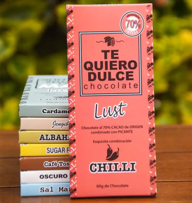 Lust Chocolate con Chilli