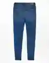 American Eagle Jegging Next Level Rasgado Medio Talla 8 Long