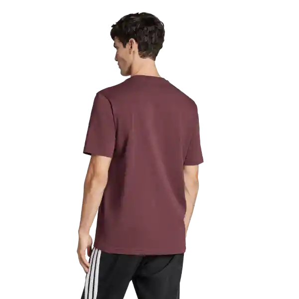 Adidas Camiseta C Camo Logo T Manga Corta Hombre Rojo Talla L
