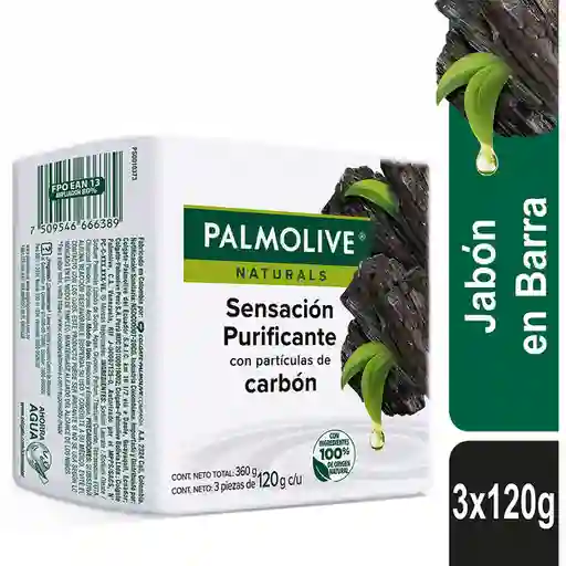 Palmolive Jabón Carbon 120 g