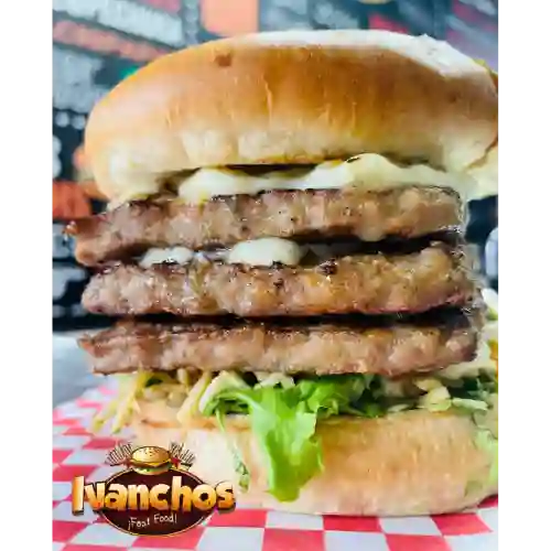 Hamburguesa Triple