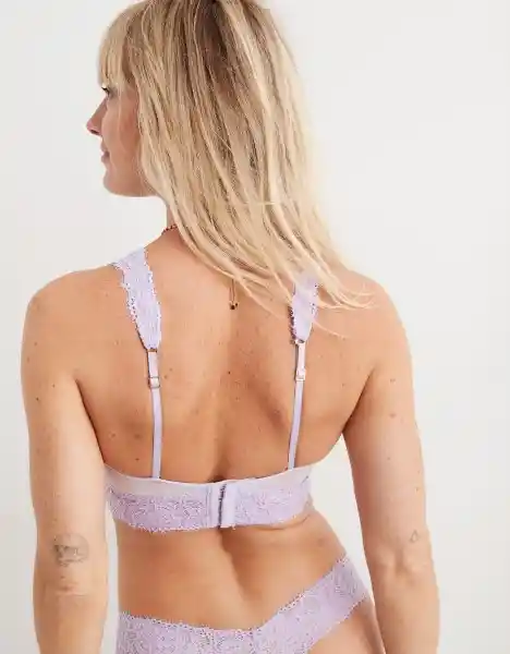 Bralette Aerie Morado Talla Medium American Eagle