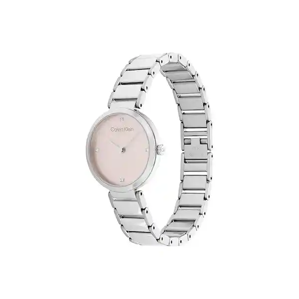 Reloj Minimalistic T Bar Mujer Plateado 25200138 Calvin Klein