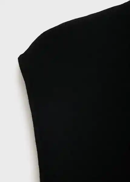 Vestido Hemin Negro Talla S Mujer Mango