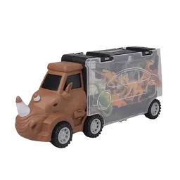 Set Para Jugar de Camiones de Animales de Rinoceronte Miniso