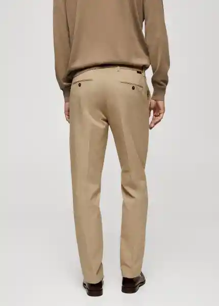 Pantalón Nicco Beige Talla 42 Hombre Mango