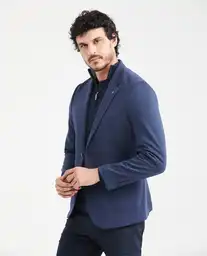 Blazer Continuativo Azul Medianoche Ultra Oscuro M Chevignon