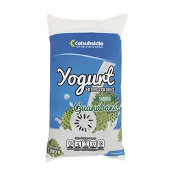 Yogurt Colsubsidio Guanab Bolsa