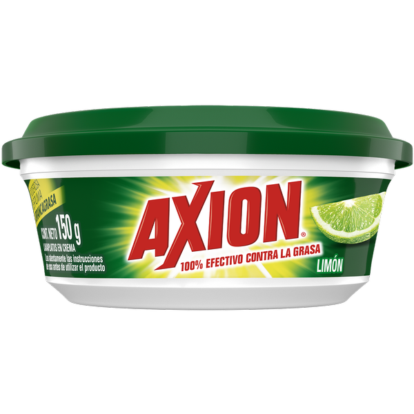 Lavaplatos en Crema Axion Limon 150g