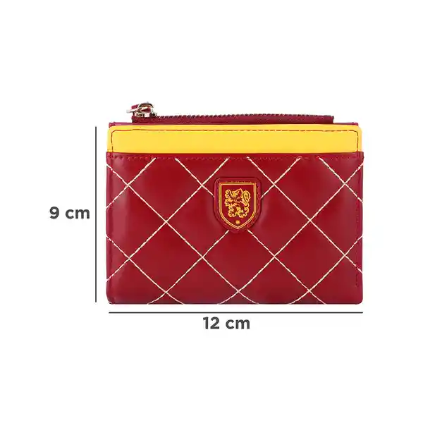 Cartera Con Diseño Rombos Serie Harry Potter Gryffindor Miniso