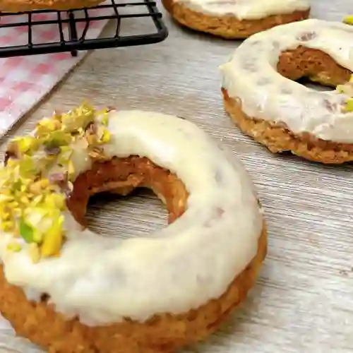 Donuts Sano con Chocolate Blanco