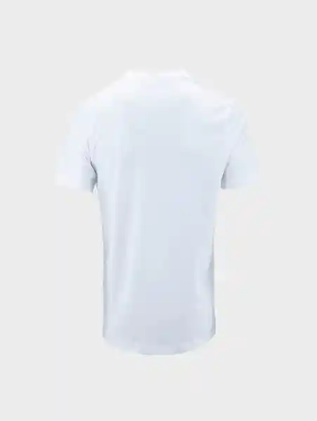 Camiseta Unicolor Regular Fit Blanco S 94689 Arturo Calle