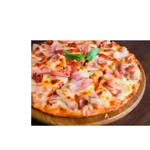 Pizza Jamon Queso Grande 8 Porciones