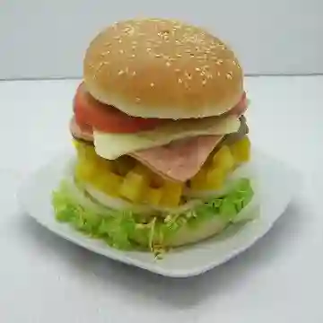 Hamburguesa Hawaiana