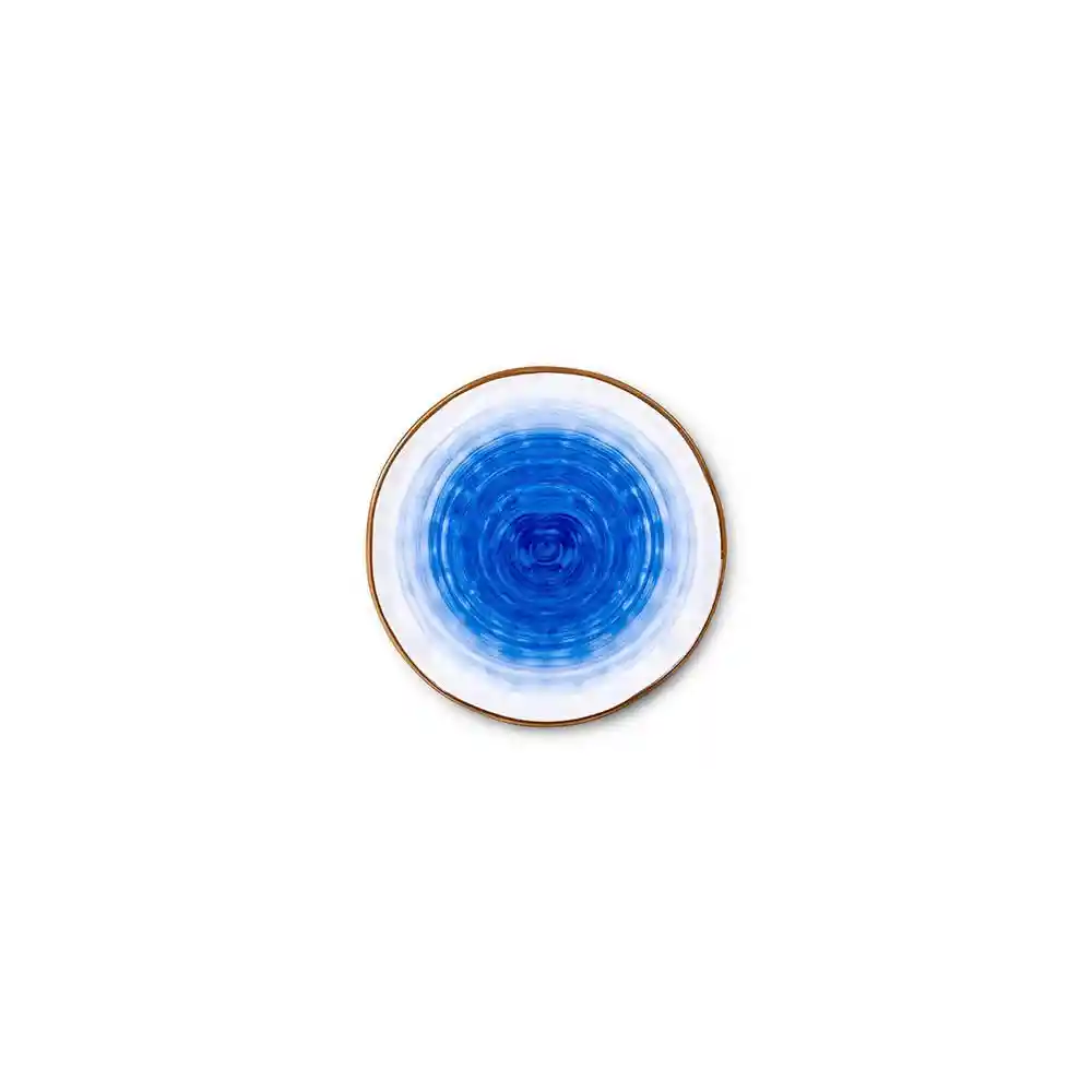 Ambiente Gourmet Plato Tronco Azul 21.5 cm