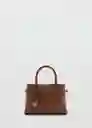 Bolso P Harvey Cuero Talla 99 Mujer Mango