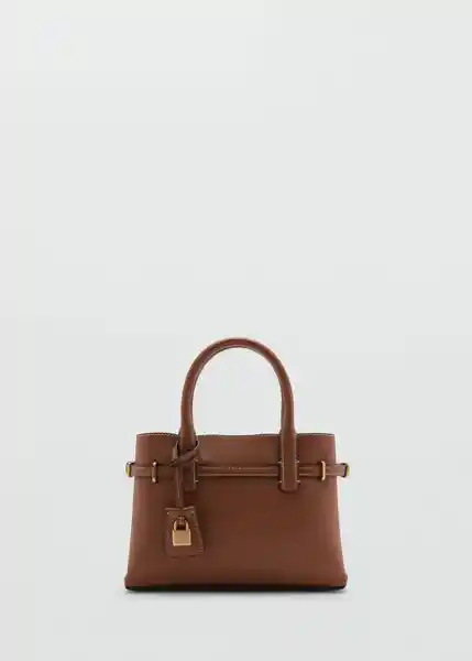 Bolso P Harvey Cuero Talla 99 Mujer Mango