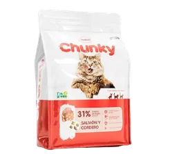 Chunky Alimento para Gatos Adultos de Salmón y Cordero