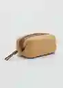 Neceser M Mateo Cuero Talla 99 Mujer Mango