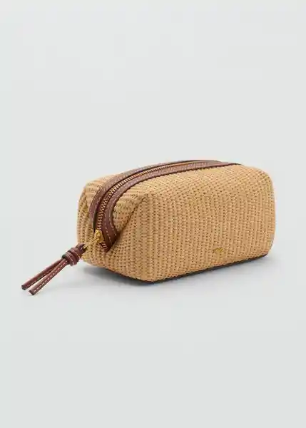 Neceser M Mateo Cuero Talla 99 Mujer Mango