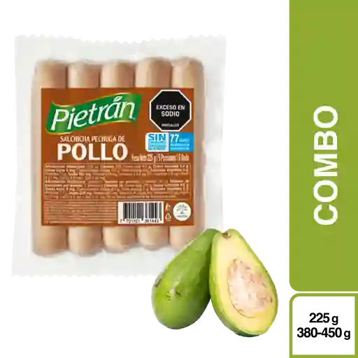 Combo Pietran Salchicha Pechuga de Pollo + Lorena Aguacate