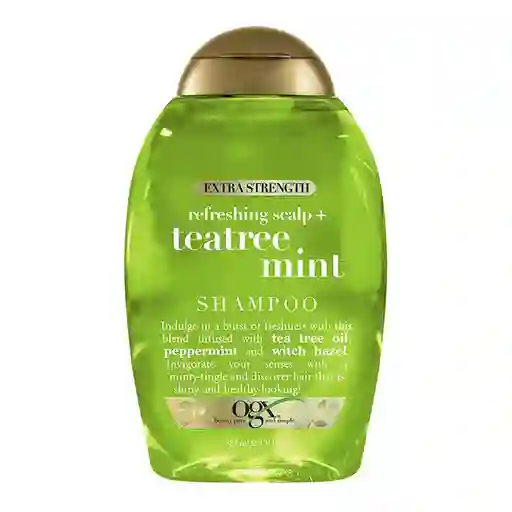 Organix Shampoo Refreshing Scalp + Teatree Mint