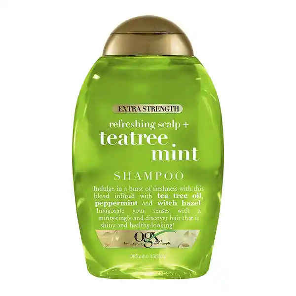 Organix Shampoo Refreshing Scalp + Teatree Mint