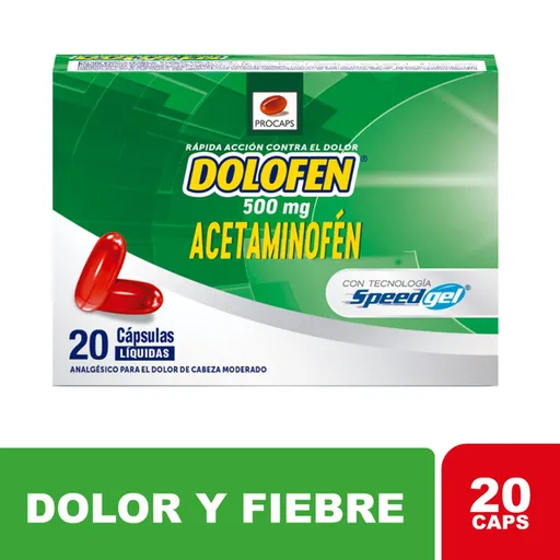 Dolofen Analgésico en Cápsulas Blandas