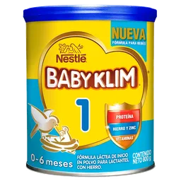 Baby Klim Fórmula Láctea Infantil Etapa 1