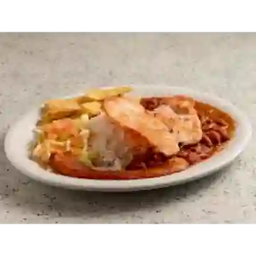 Bandeja con Pechuga
