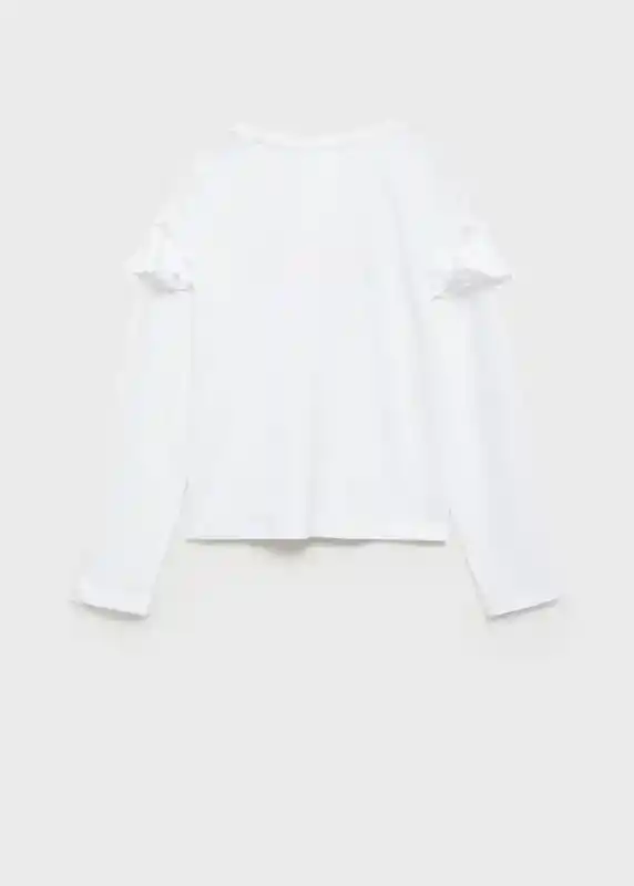 Camiseta Nice Off White Talla 12 Niñas Mango