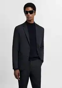 Blazer Americana Paulo Navy Talla 48 Hombre Mango