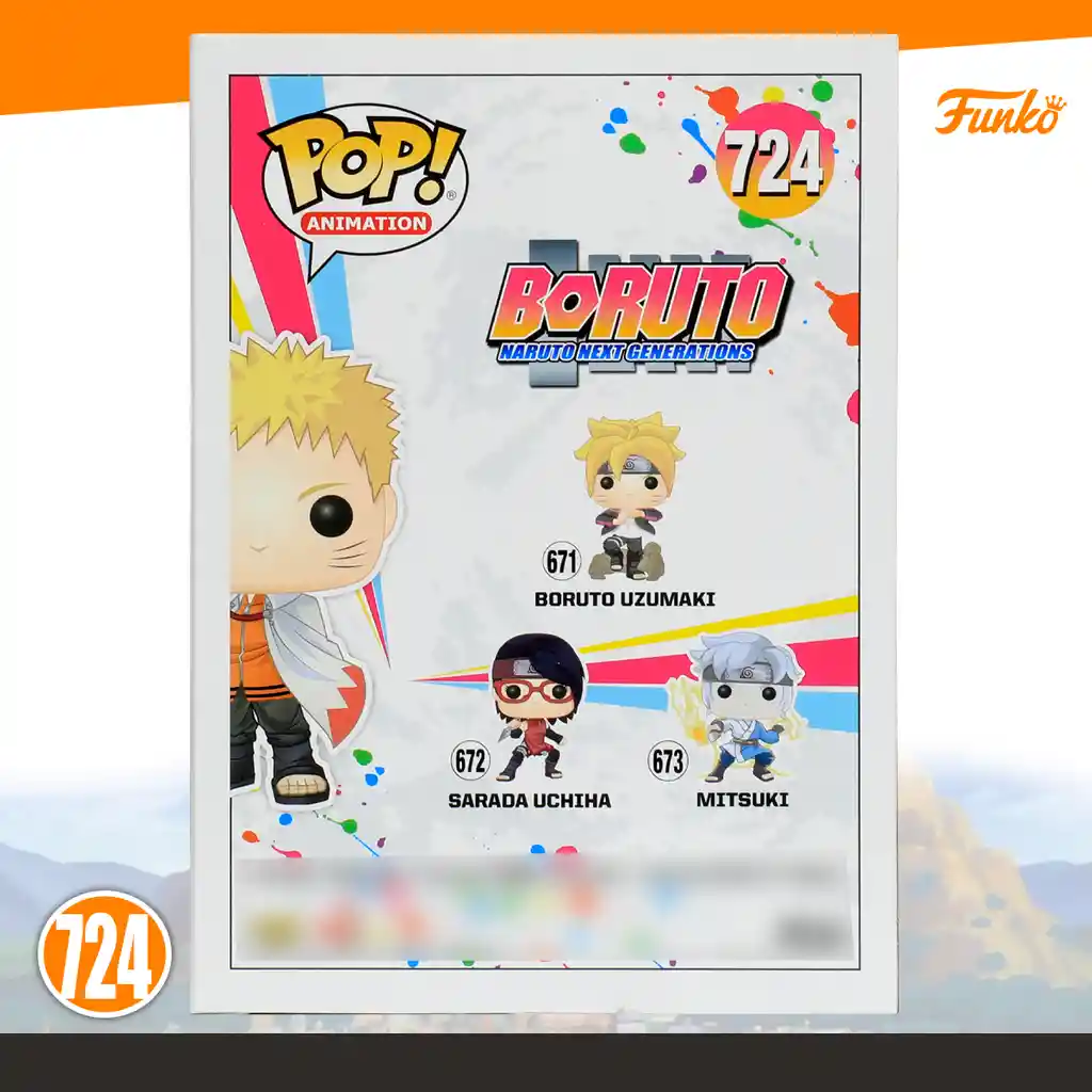 Funko Pop Animation Boruto - Naruto Hokage Exclusivo Aaa