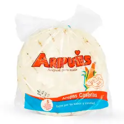 Arepues Arepa de Maíz Tela Blanca