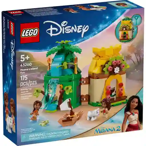 Set de Construcción Diversión en la Isla Con Vaiana Lego