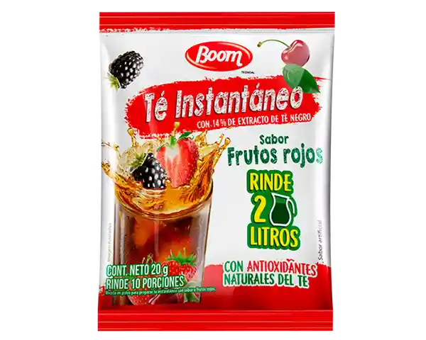 Boom té Frutos Rojos