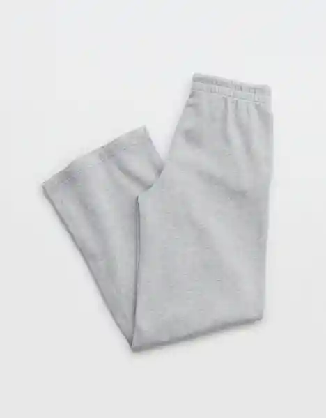 Pantalón Aerie Mujer Gris Talla MEDIUM American Eagle