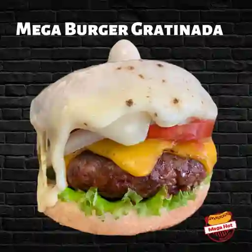 Mega Burger Gratinada