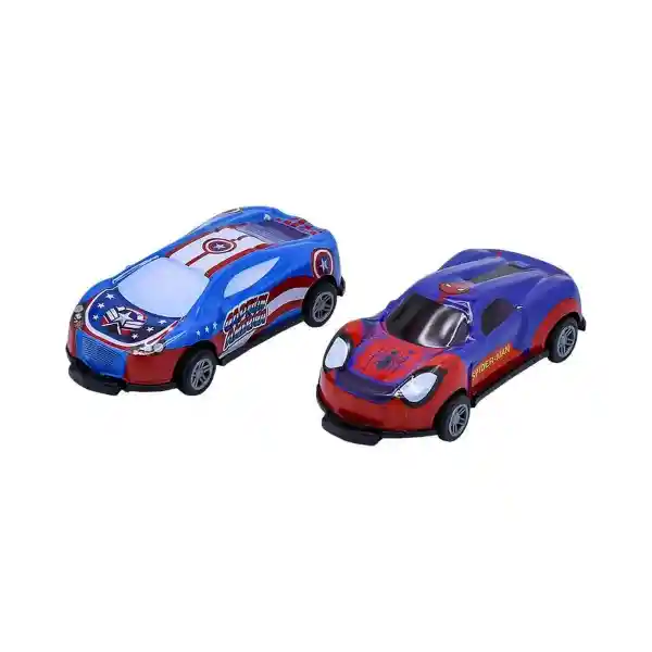 Marvel Set Carros Pullback Flip
