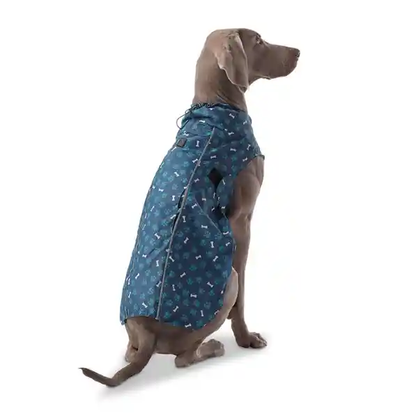 Capa Lluvia Mascota Sussy Azul Talla L 4JF Totto