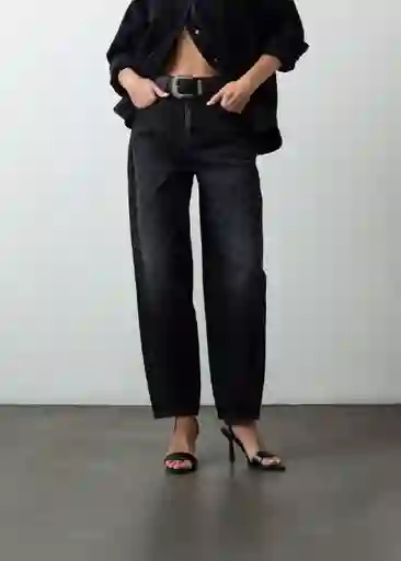 Jean 491G030 Negro Puro Ultraoscuro Talla4 Mujer 491G030 Naf Naf