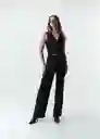 Enterizo Kala Mujer Negro Puro Ultraoscuro Talla M 563G331 Naf Naf