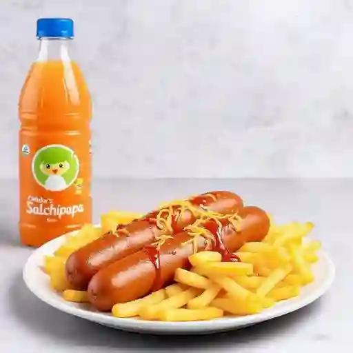 Salchipapa infantil