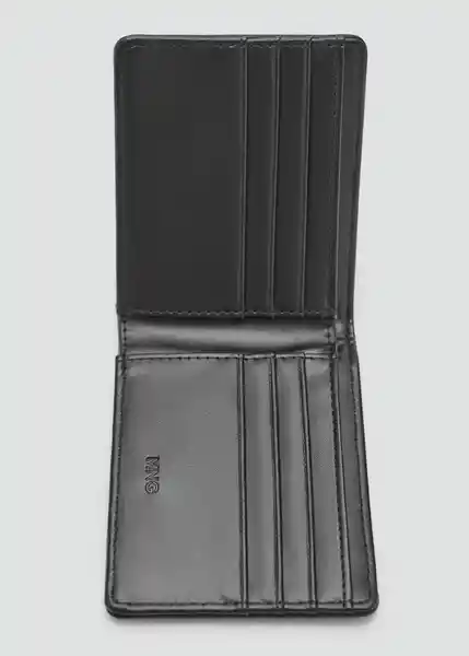 Billetera Classic Negro Talla 99 Hombre Mango