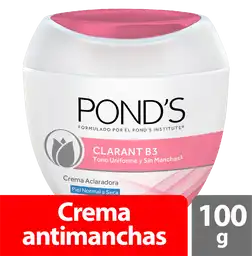 Ponds Crema Facial Aclaradora Clarant B3 Piel Normal