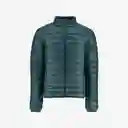 Just Over The Top Chaqueta Mat Verde Oscuro L