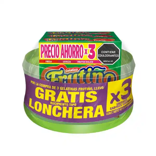 Frutiño Mezcla Gelatina Limón Fresa