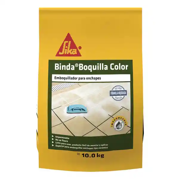 Sika Binda Boquilla Color Emboquillador para enchapes 10kg